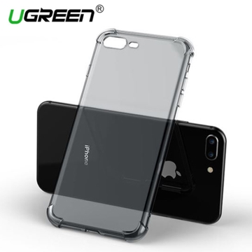 UGREEN LP159 (50797) Phone Case for iPhone 7 Plus/iPhone 8 Plus (Transparent Black)