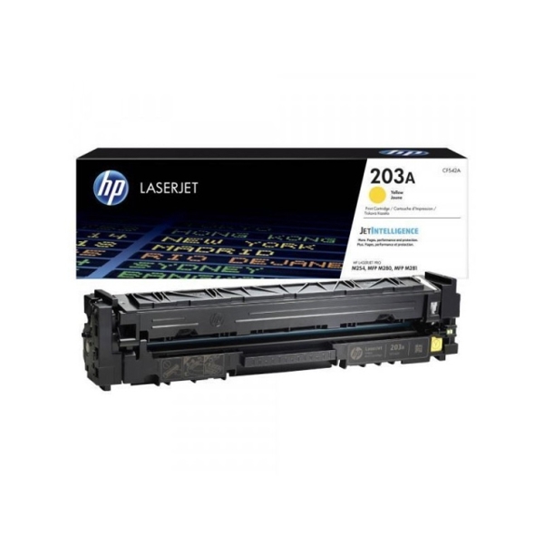 კარტრიჯი HP 203A Yellow Original LaserJet Toner Cartridge