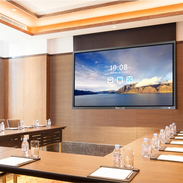 ინტერაქტიული ეკრანი, სმარტ ეკრანი Fitouch TVI75H8A Interactive flat panel Diagonal 75inch Brightness 350cd/㎡ Resolution 3840（H) X 2160(V) RJ45 Android