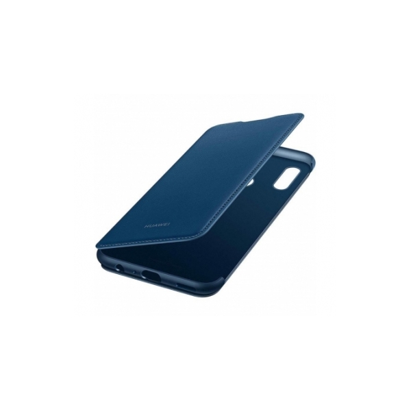 მობილურის ქეისი HUAWEI P Smart 2019 Flip Cover Blue