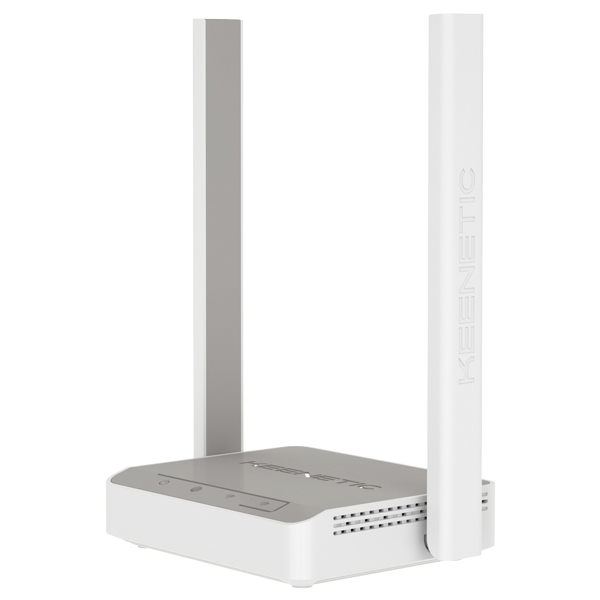 როუტერი KEENETIC Start KN-1110 Smart WiFi N300 16MP 64MB RAM 5dBi 4x100Mbps 2.4GHz 300Mbit/s