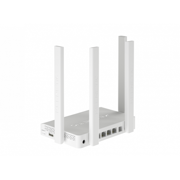 როუტერი KEENETIC Duo KN-2110 Smart WiFi AC1200 128MB 128MB RAM 5dBi 4x100Mbps 2.4GHz 300Mbps 5GHz 867Mbit/s USB2.0