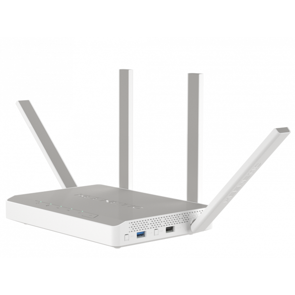 როუტერი KEENETIC Giga KN-1010 Smart WiFi AC1300 128MB 256MB RAM 5dBi 5x1Gbps 4xRJ-45 1xCombo RJ-45/SFP 2.4GHz 400Mbps 5GHz 867Mbit/s USB2.03.0 DECT