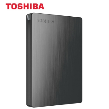 გარე მყარი დისკი TOSHIBA 2.5" Canvio Slim 1TB USB 3.0 Black