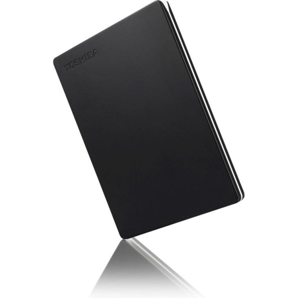 გარე მყარი დისკი TOSHIBA Canvio Slim 2TB 2.5 USB 3.0 Black