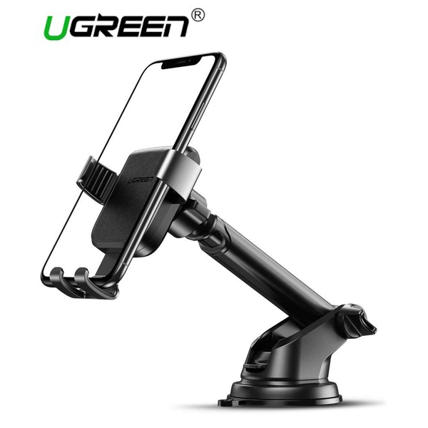 UGREEN LP200 (60990), Gravity Phone Holder with Suction Cup, Black