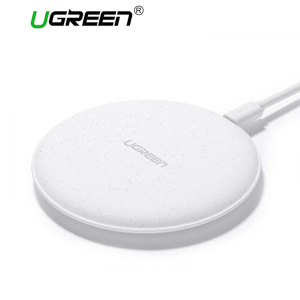 მობილურის სწრაფ დამტენი UGREEN CD186 (60112) Wireless Charger 10W 7.5W Qi Wireless Charging White