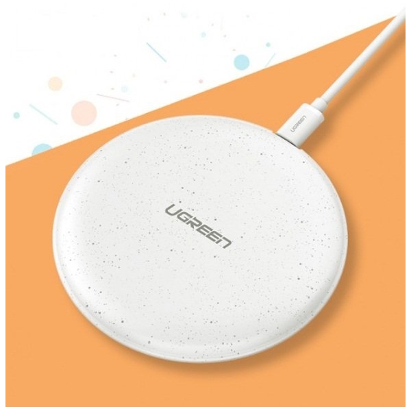 მობილურის სწრაფ დამტენი UGREEN CD186 (60112) Wireless Charger 10W 7.5W Qi Wireless Charging White