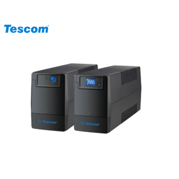 უწყვეტი კვების წყარო Tescom Leo II Pro LCD 650VA / 390W line Interactive UPS