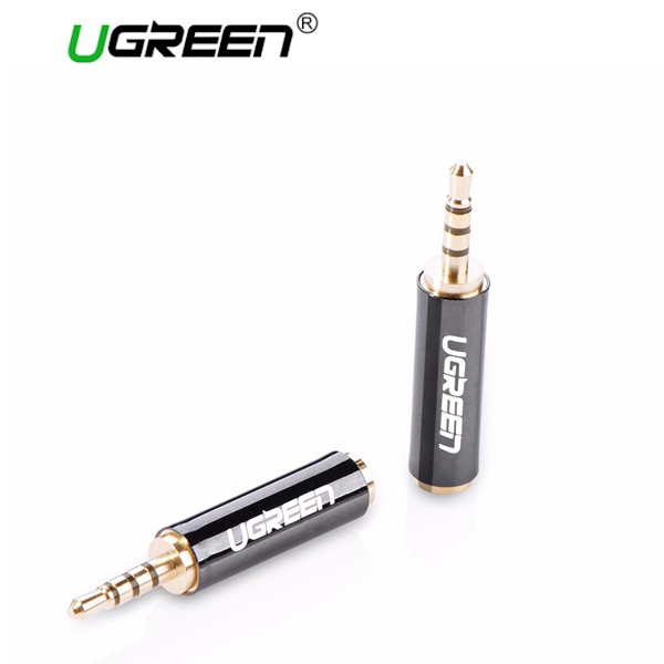 აუდიო ადაპტერი UGREEN 20501, 2.5mm Male to 3.5mm Female Adapter, Grey