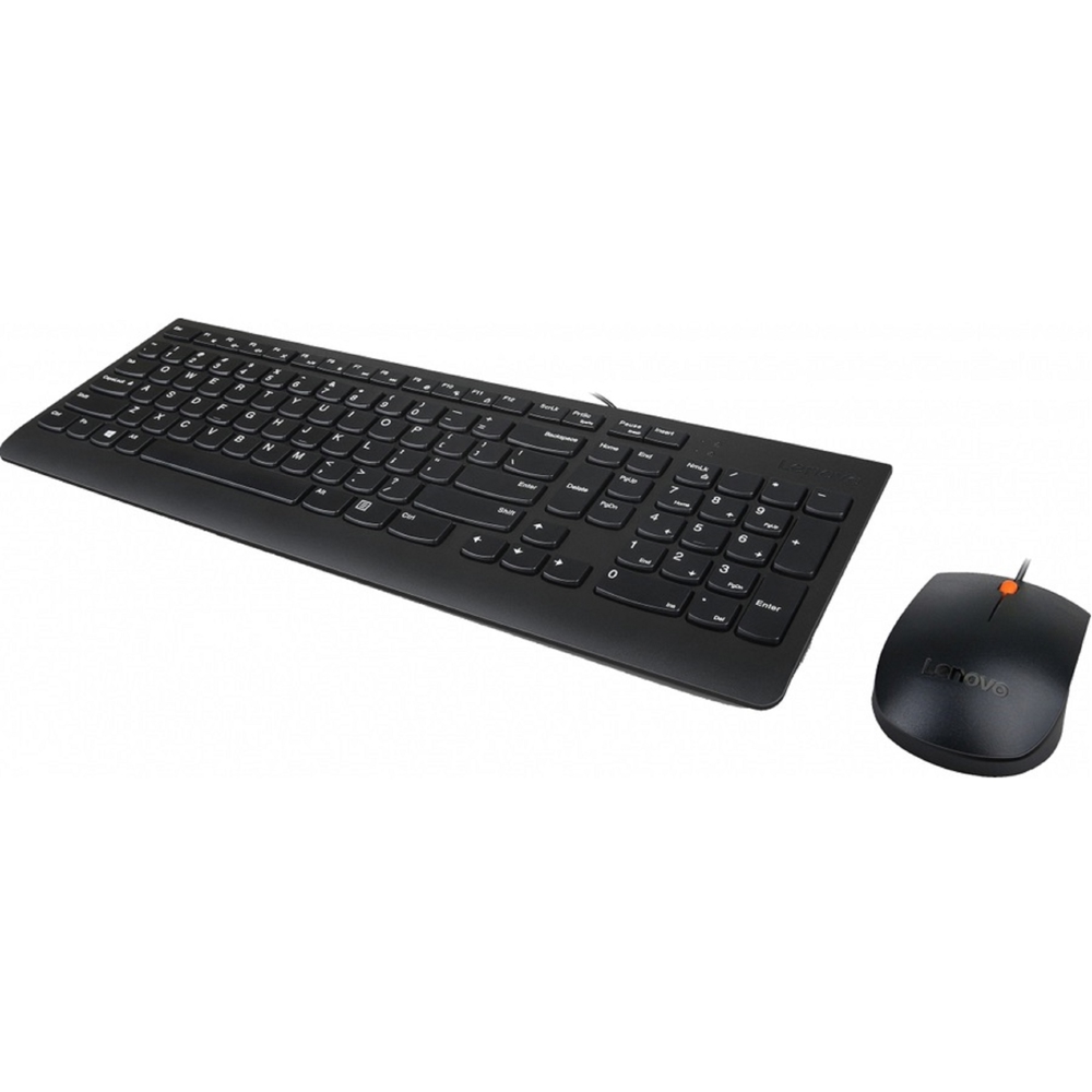 კლავიატურა+მაუსი Lenovo GX30M39635, Wired, USB, Keyboard And Mouse, Black