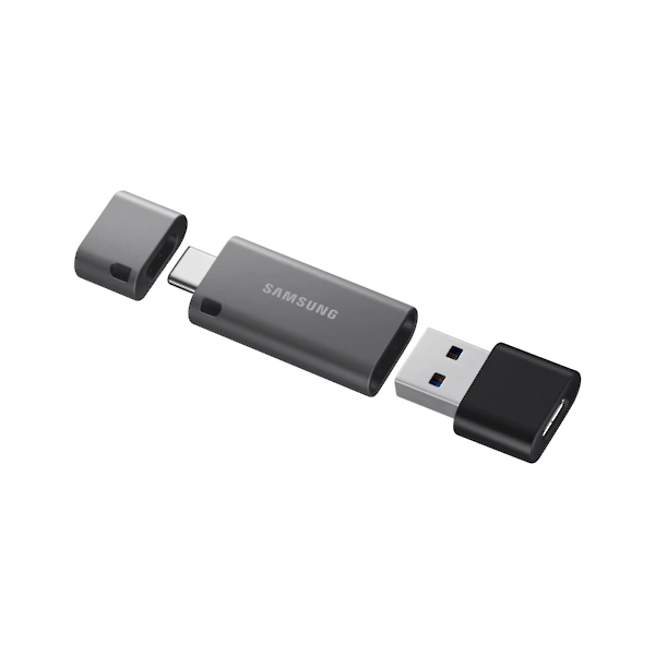 USB ფლეშ მეხსიერება Samsung MUF-32DB 32GB, USB-C Port Grey