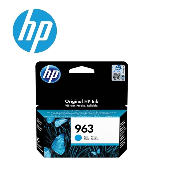 HP 963 Cyan Original Ink Cartridge