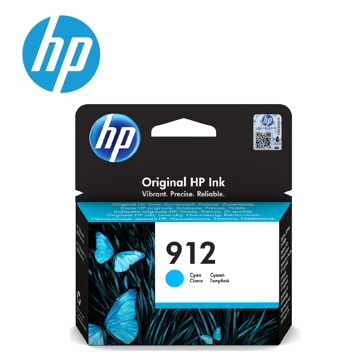 HP 912 Cyan Original Ink Cartridge