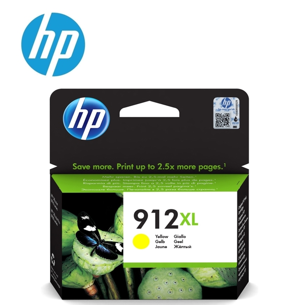 HP 912XL High Yield Yellow Original Ink Cartridge