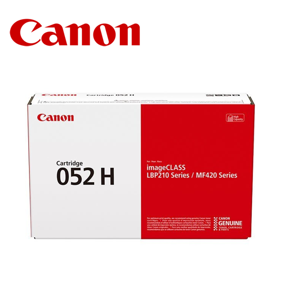 Canon 052H High Capacity Black Toner Cartridge