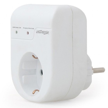 დენის დამცავი Gembird EG-SPG1-01-W Surge Protector White