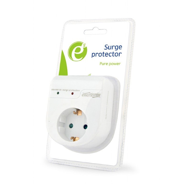 დენის დამცავი Gembird EG-SPG1-01-W Surge Protector White