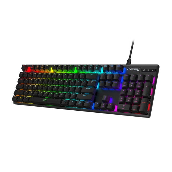 კლავიატურა HyperX HX-KB6RDX-US Alloy Origins, Gaming Keyboard, USB Black