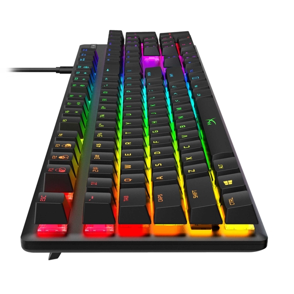 კლავიატურა HyperX HX-KB6RDX-US Alloy Origins, Gaming Keyboard, USB Black