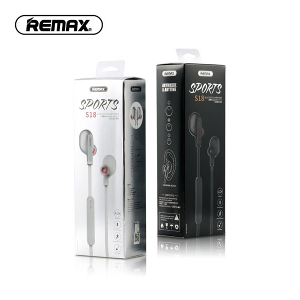 Remax Sports Bluetooth Earphone RB-S18 white