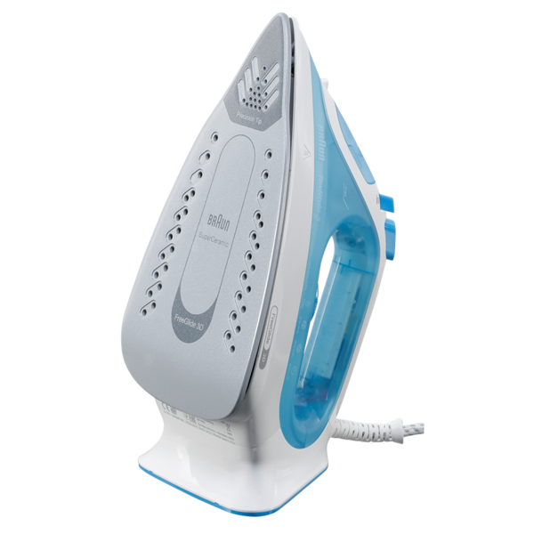 Braun SI3053BL, 2350W, 270ML, Steam Iron, White/Blue