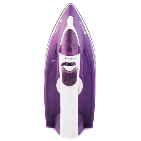 Vitek VT-8308, 2200W, 260ML, Steam Iron, White/Purple