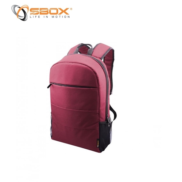 ნოთბუქის ჩანთა SBOX BAGPACK NSS-19044D 15.6 BORDO