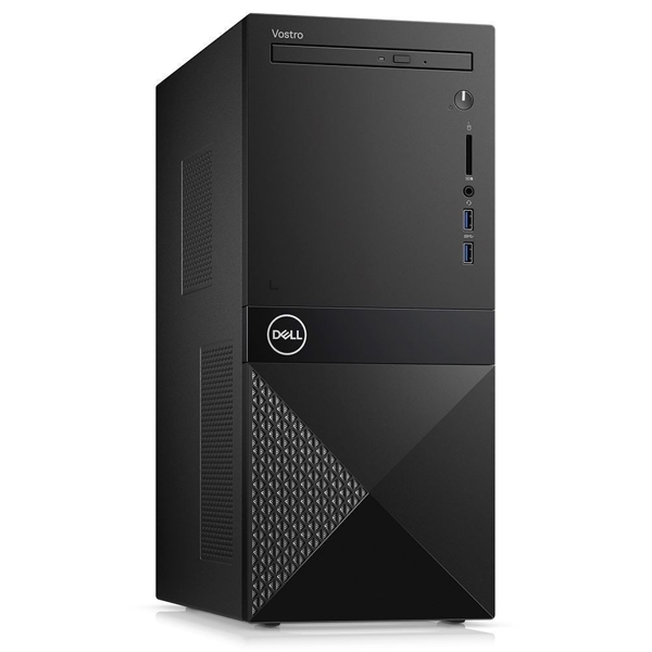 პროცესორი DELL Vostro 3670 MT /Intel Core 9th Gen i3-9100 (3.6 GHz, 4C/4T, 6MB) /1x 8GB 2666MHz ( 2 UDIMM Slots )/ M.2 256GB PCIe SSD /Intel UHD 630