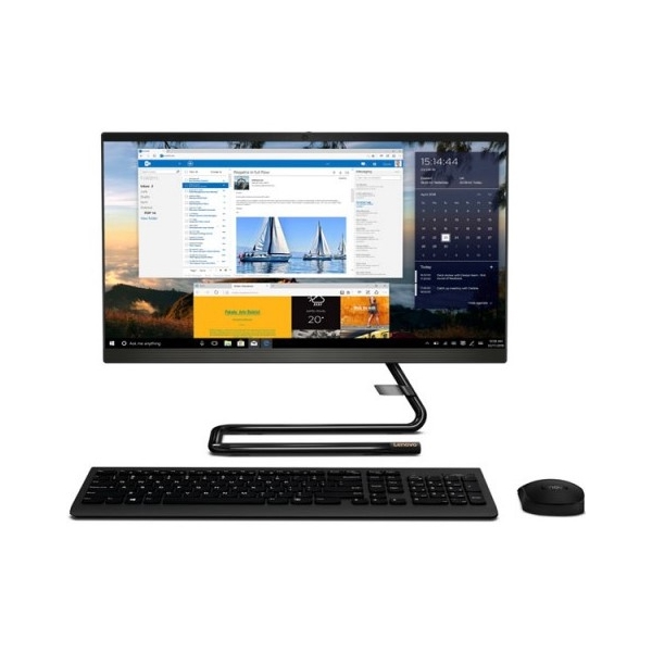 All In One კომპიუტერი Lenovo ideacentre A340-22ICB 21.5" FHD Intel Celeron J4005 4GB, 256GB SSD Black