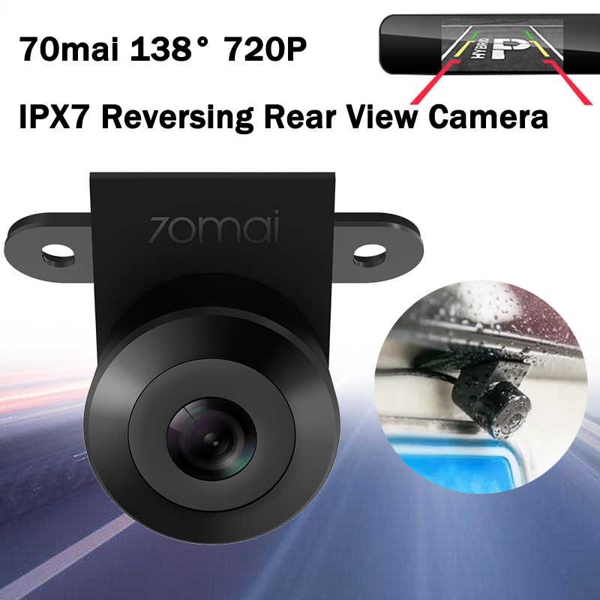 მანქანის უკანა ხედვის კამერა Xiaomi 70Mai Reversing Cam Midriver RC03 Waterproof sensor 720p Reversing Car Rear Camera 138° Angle From Xiaomi