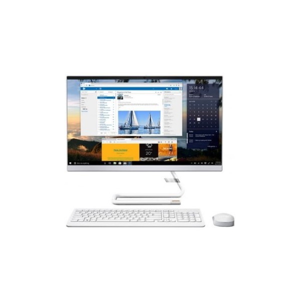 All In One კომპიუტერი Lenovo A340 21.5" FHD Intel Celeron J4005 4GB, 128GB SSD White