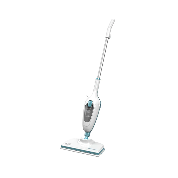 Black And Decker FSMH13E10-QS Steam Mop, 1300 W White