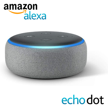 ჭკვიანი ასისტენტი Amazon Echo Dot (3rd Gen) - Smart speaker with Alexa - Heather Gray