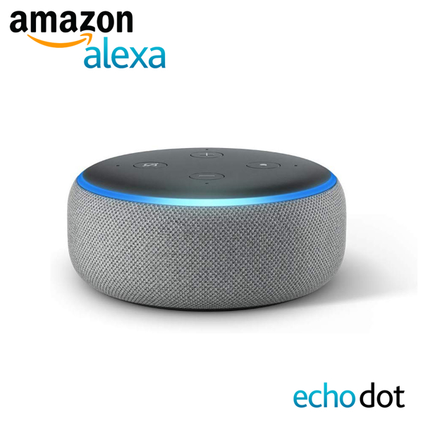 ჭკვიანი ასისტენტი Amazon Echo Dot (3rd Gen) - Smart speaker with Alexa - Heather Gray