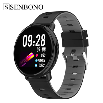 სმარტ საათი SENBONO K1 Smart Watch IP68 Waterproof IPS Color Screen Fitness Tracker Heart Rate Monitor Sports Smart Watch PK CF58 CF18