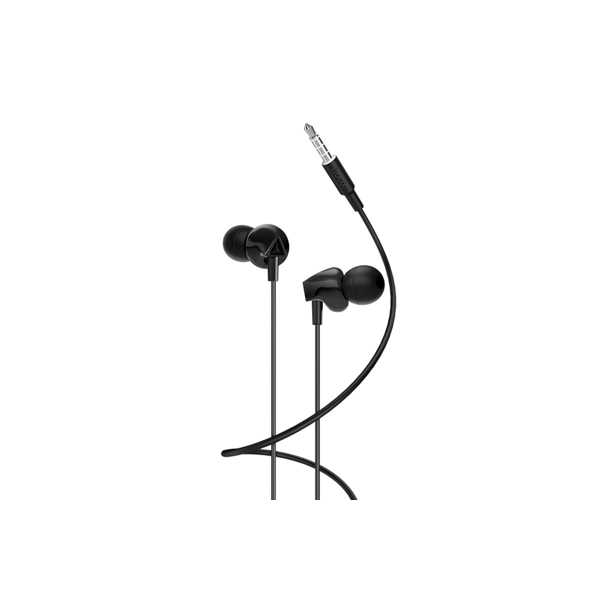 ყურსასმენი HOCO M60 PERFECT SOUND UNIVERSAL EARPHONES WITH MIC  BLACK