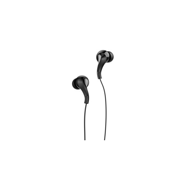 ყურსასმენი HOCO M68 EASY CLIP TELESCOPIC EARPHONES BLACK