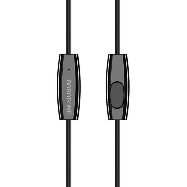 ყურსასმენი BOROFONE BM31 Mysterious universal earphones with mic black