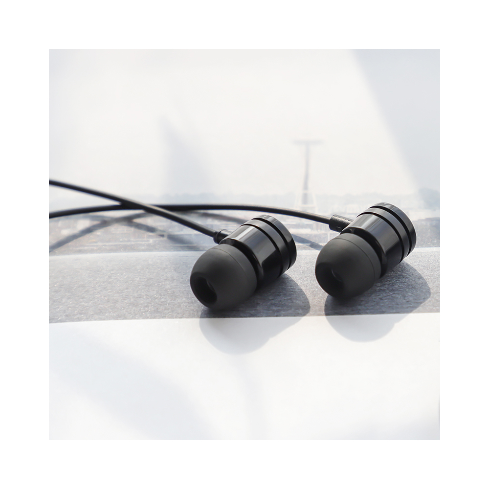 ყურსასმენი BOROFONE BM31 Mysterious universal earphones with mic black