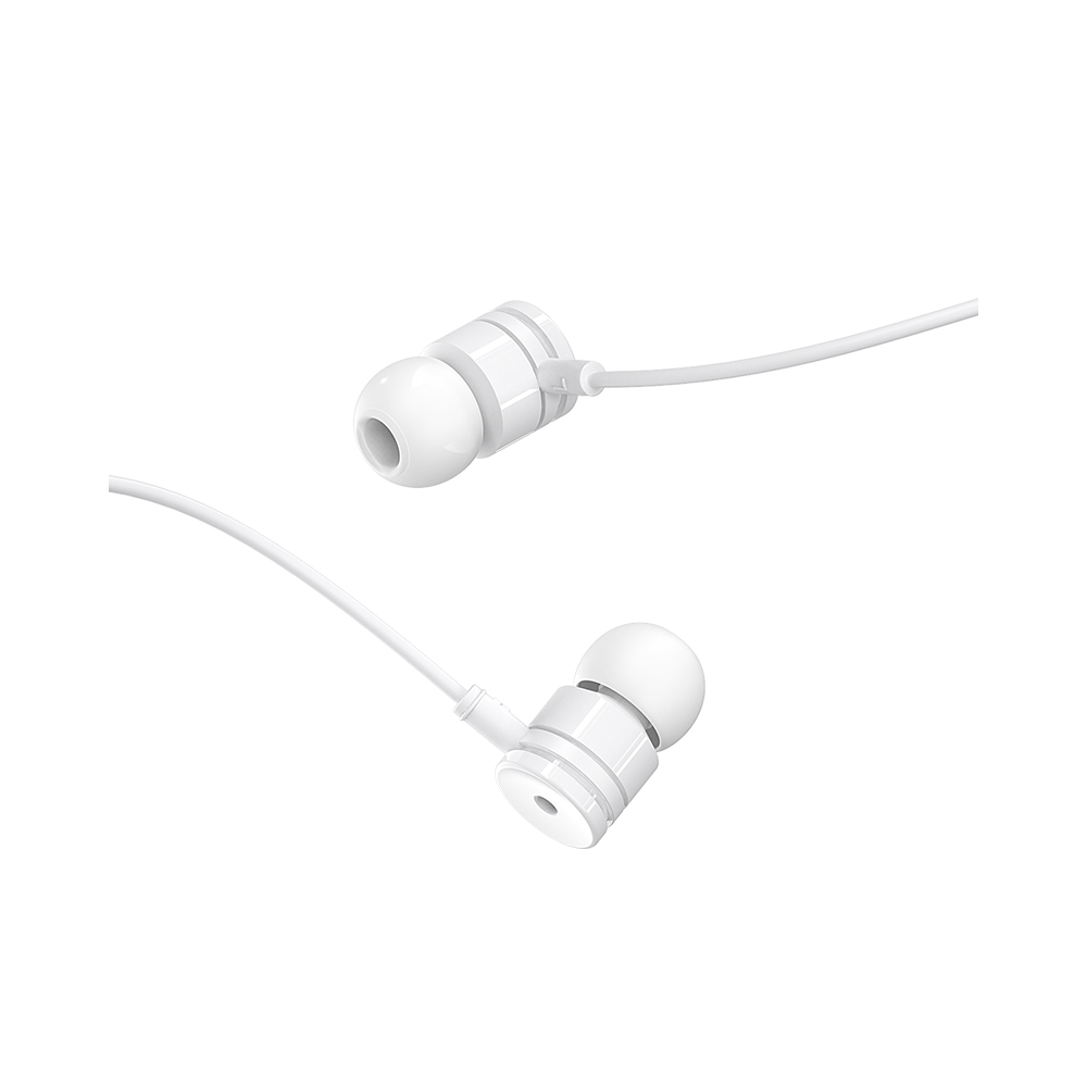 ყურსასმენები BOROFONE  BM31 Mysterious universal earphones with mic white