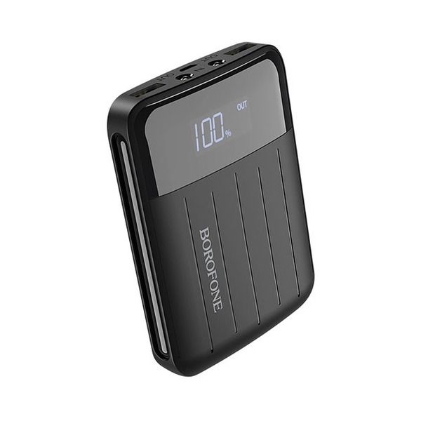 პორტატული დამტენი BOROFONE BT21 Universal energy mobile power bank(10000mAh) black