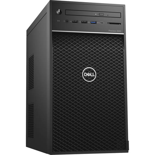 პერსონალური კომპიუტერი Dell Precision Tower Workstation 3630, i7-8700 / 16GB / M.2 256GB PCIe NVMe SSD