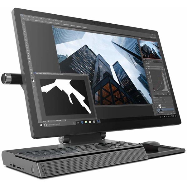 კომპიუტერი LENOVO DESKTOP AIO YOGA A940 27" UHD I7-9700 32GB 1TB 256 GB SSD AMD RADEON RX 560 4GB GREY