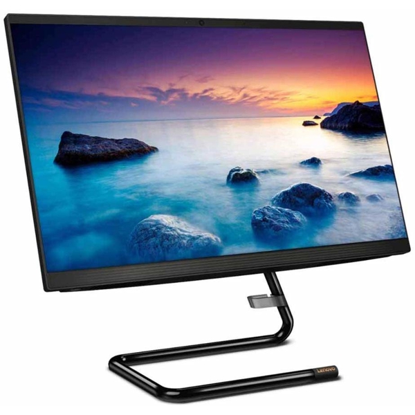 კომპიუტერი LENOVO DESKTOP IC A340-22IGM 21.5" FHD CELERON J4005 4GB 256GB SSD NO ODD NO OS BLACK