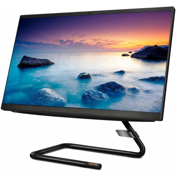 კომპიუტერი LENOVO DESKTOP IC A340-22IGM 21.5" FHD CELERON J4005 4GB 256GB SSD NO ODD NO OS BLACK