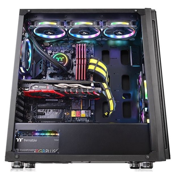 ქეისი CASE MIDITOWER THERMALTAKE VERSA H27 BLACKWINFULL WINDOW