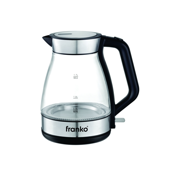 FRANKO FKT-1155, 1.7L, Electric Kettle, Transparent