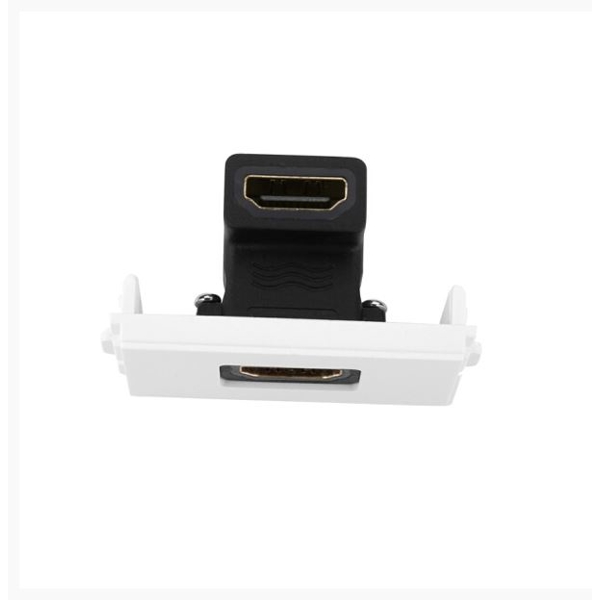 HDMI როზეტი UGREEN MM113 (20318), Adapter Connector HDMI Socket Panel, White