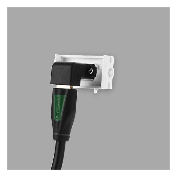 HDMI როზეტი UGREEN MM113 (20318), Adapter Connector HDMI Socket Panel, White